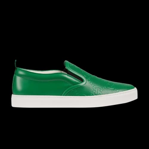 Gucci Slip-On 'GG Embossed - Green'