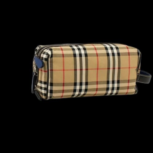 Burberry Vintage Check Toiletry Bag 'Tan'