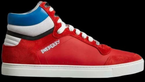 Burberry Reeth Red Suede