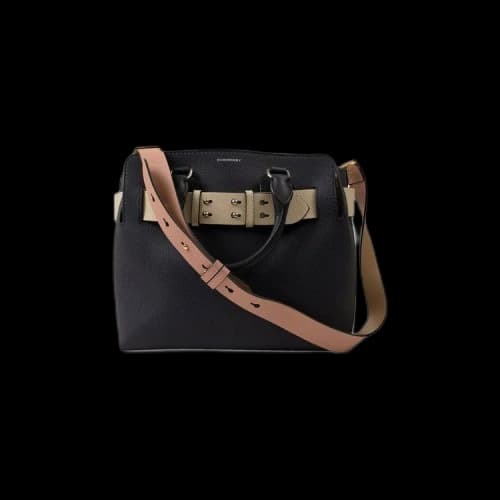 Burberry Small Leather Belt Bag 'Blue'