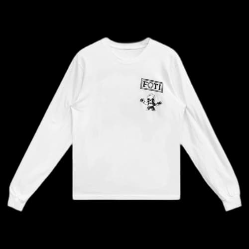 Chrome Hearts Foti Long-Sleeve Shirt 'White'