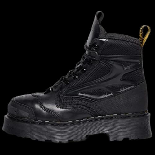 Dr. Martens Exoshield XX01 Steel Toe Leather Boots Black