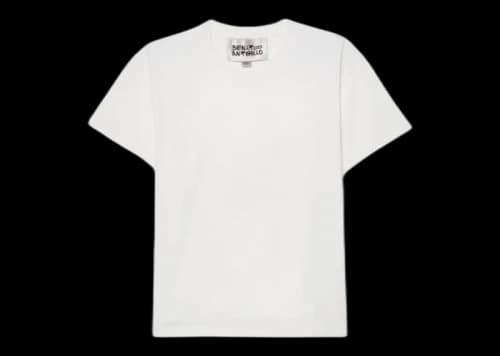 Bad Bunny x Zara Slim Cropped Fit T-shirt Oyster White