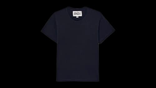 Bad Bunny x Zara Slim Cropped Fit T-shirt Navy Blue