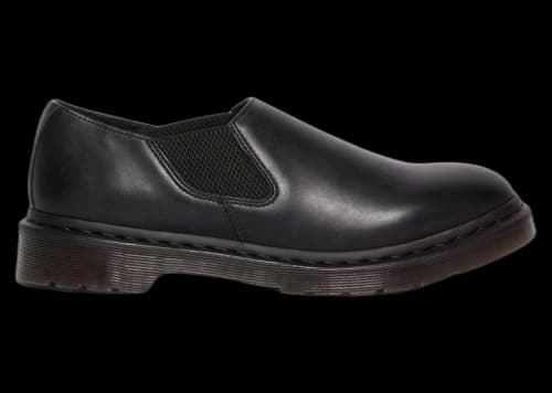 Dr. Martens Louis Analine Leather Slip-On Shoes Black