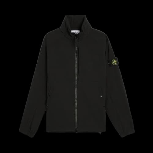 Stone Island Polyester Stretch Canvas Jacket 'Black'