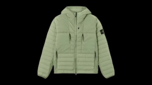 Stone Island Seamless Tunnel Nylon Down-TC 4100020 Jacket Sage Green