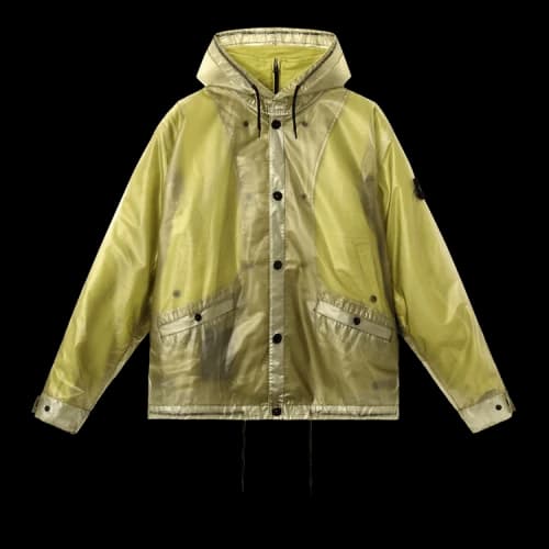 Stone Island Translucent Cover/Cotton Moleskin Parka 'Fern'