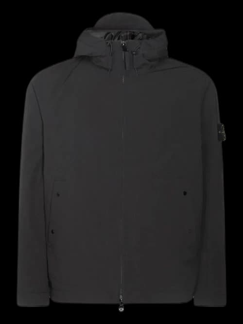 Stone Island Minimalist Short Parka Black