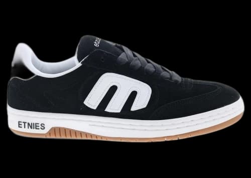 etnies Locut Black White Gum