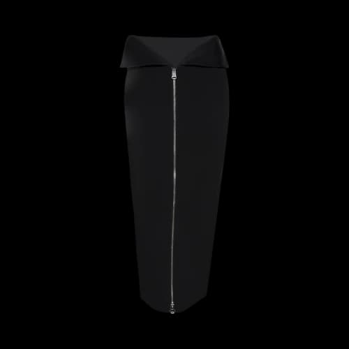 Khaite Pepita Skirt 'Black'