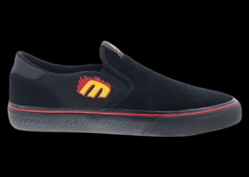etnies Lo-Cut Slip Santa Cruz Black