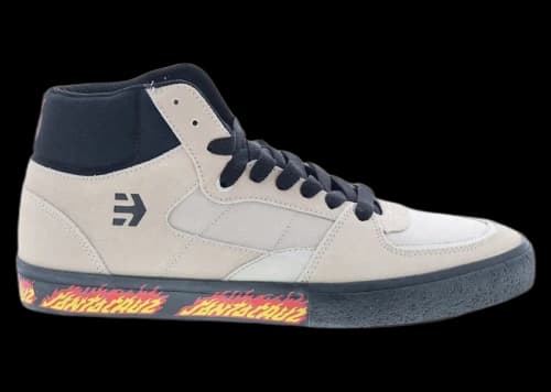 etnies Screw Vulc Mid Santa Cruz White Black