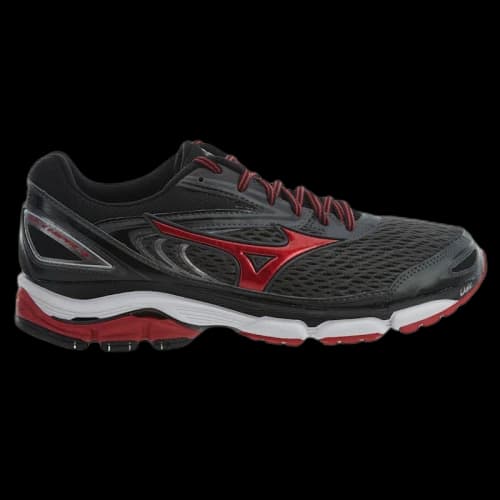 Mizuno Wave Inspire 13 Gunmetal High Risk Red