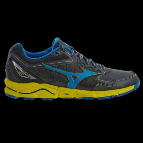 Mizuno Wave Daichi 2 Castlerock Directoire Blue-Blazing Yellow