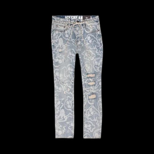Icecream Melting Jean 'Light Blue'