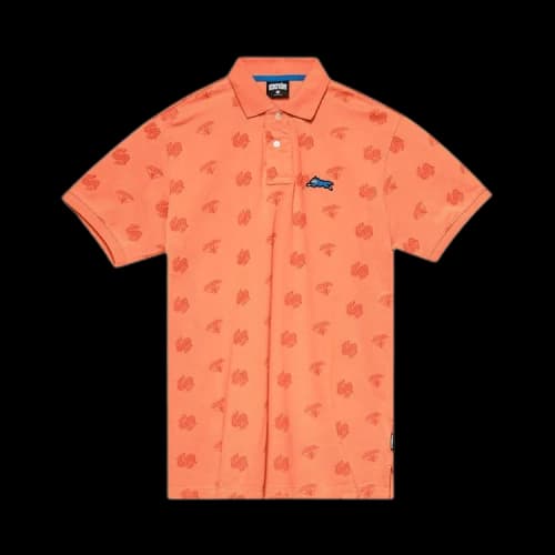 Icecream Cash Rules Short-Sleeve Polo 'Copper Tan'