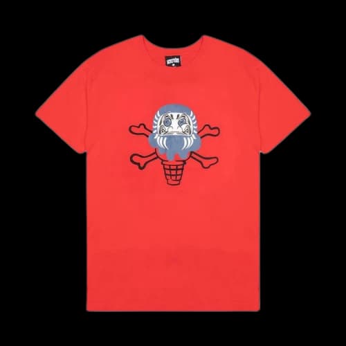 Icecream Daruma Tee 'Tomato'