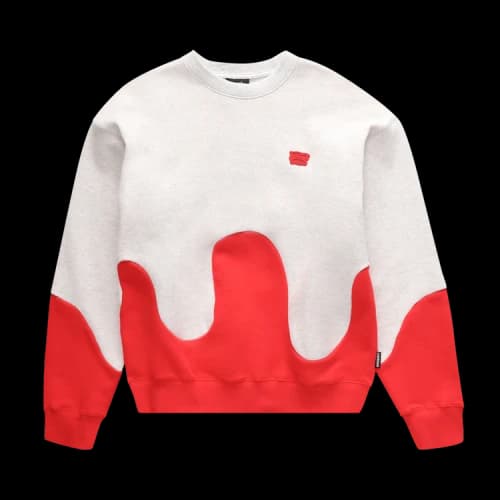Icecream Flag Crew 'Light Heather Grey'