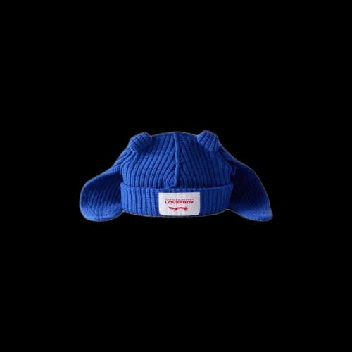Charles Jeffrey Loverboy Chunky Rabbit Beanie 'Blue'