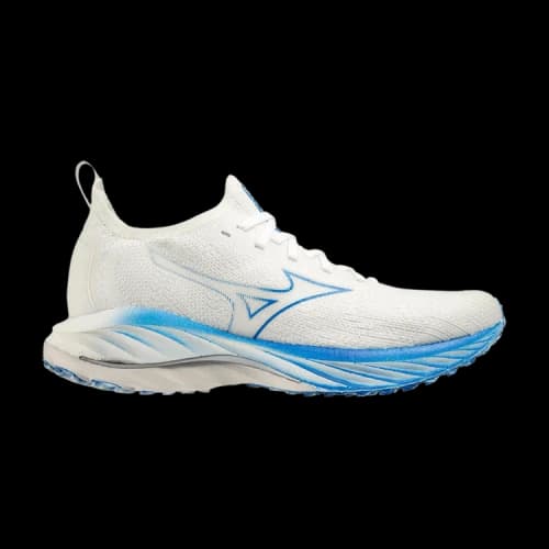 Mizuno Wave Neo Wind 'Undyed White Piece Blue' (Women's)