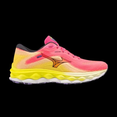 Mizuno Wave Sky 7 'High Vis Pink' (Women's)