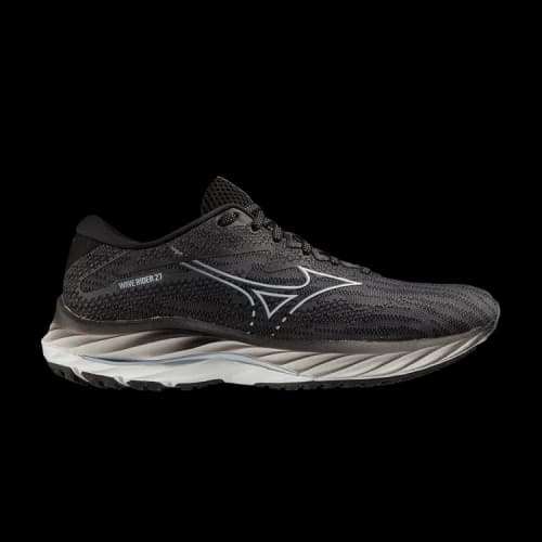 Mizuno Wave Rider 27 Wide 'Ebony Snowcrest' (Women's)