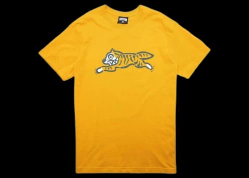 Icecream Ice Cream Tiger Tee Yellow
