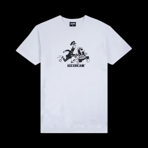 Icecream The Chase Short-Sleeve Tee 'White'