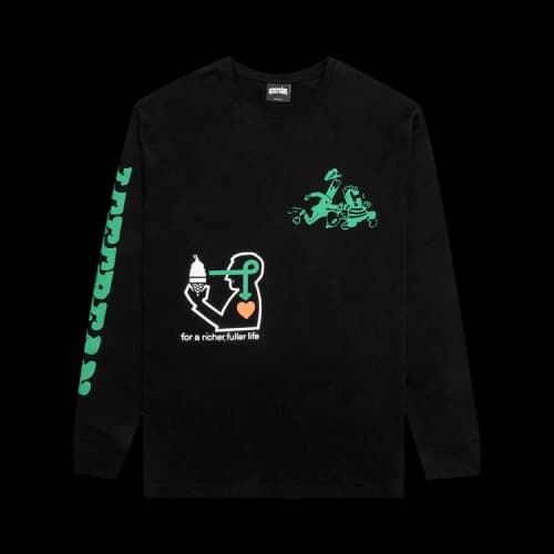 Icecream Richer Long-Sleeve Knit 'Black'