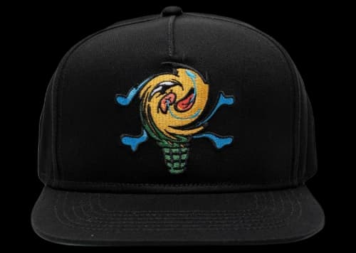 Icecream Ice Cream Spin Cycle Snapback Cap Black
