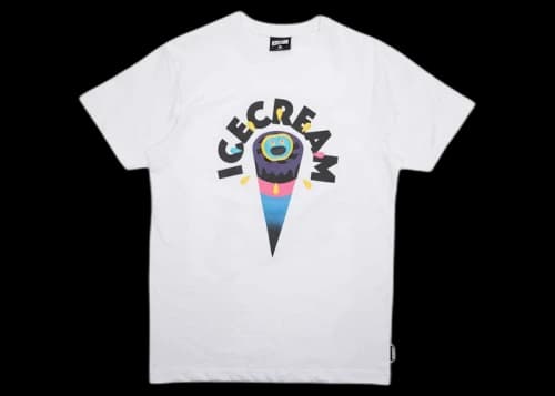 Icecream Ice Cream Nostalgia Tee White