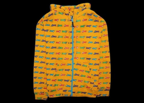 Icecream Ice Cream Grass Hoodie Yellow