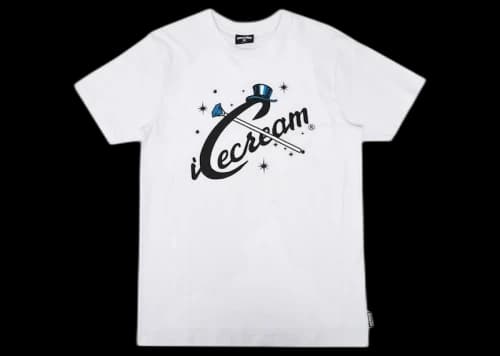 Icecream Ice Cream Gleam Tee White
