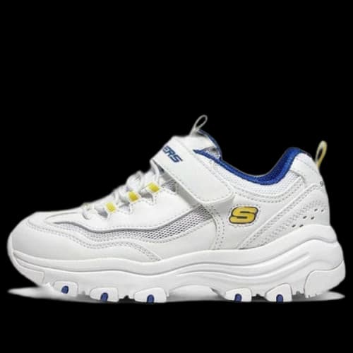 (GS) Skechers I-Conik 'White Blue Yellow'