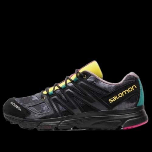 Bodega x SALOMON X-Mission 4 Suede 'Black yellow'