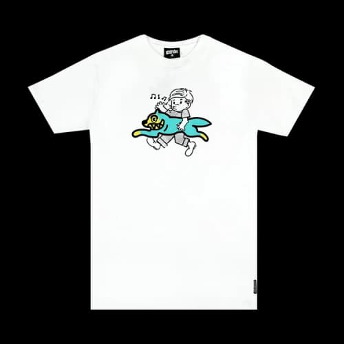 Icecream Whistle Tee 'White'