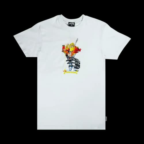 Icecream Metal Fingers Doom Tee 'White'