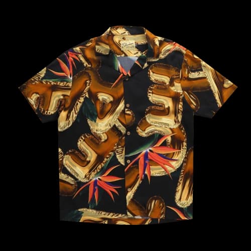 Icecream Float On Short-Sleeve Woven 'Black'
