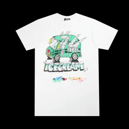 Icecream Smoke Tee 'White'