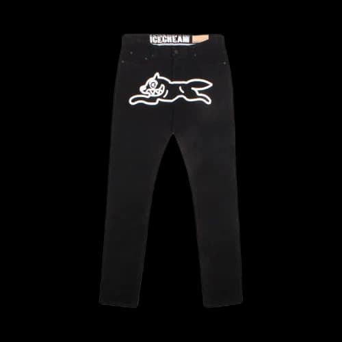 Icecream Raygun Running Dog Pants 'Black'