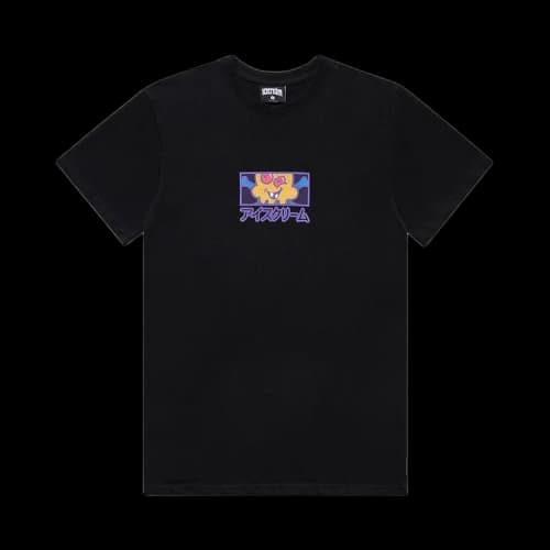 Icecream Crop Short-Sleeve Tee 'Black'