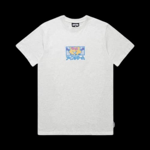 Icecream Crops Short-Sleeve Tee 'Light Heather Grey'
