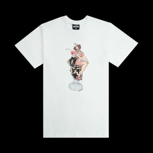 Icecream Cherry On Top Tee 'White'