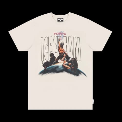 Icecream Power T-Shirt 'Antique White'