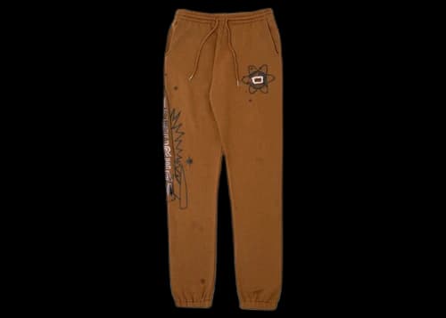 Icecream Ice Cream Atomic Sweatpants Brown