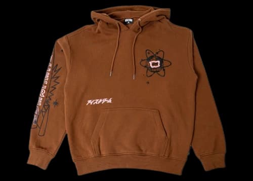 Icecream Ice Cream Cones Hoodie Brown