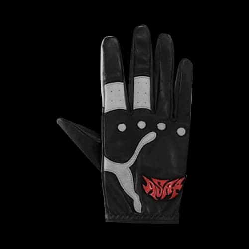 Puma x A$AP ROCKY Driving Gloves 'Puma Black/Fierce Red/Puma White'