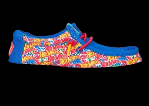 Hey Dude Wally Hot Wheels Multi (GS)