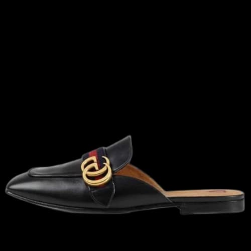 Gucci Leather Slipper 'Black' (Women's)